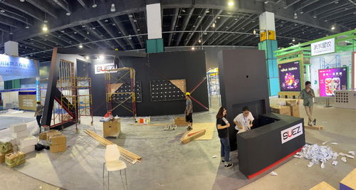 直擊2023國際電子商務博覽會現場 suez跨境電商展位布置火熱進行中